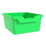 Aufbewahrungsbox Ergo Tray, 15 cm hoch, limonengrün, 